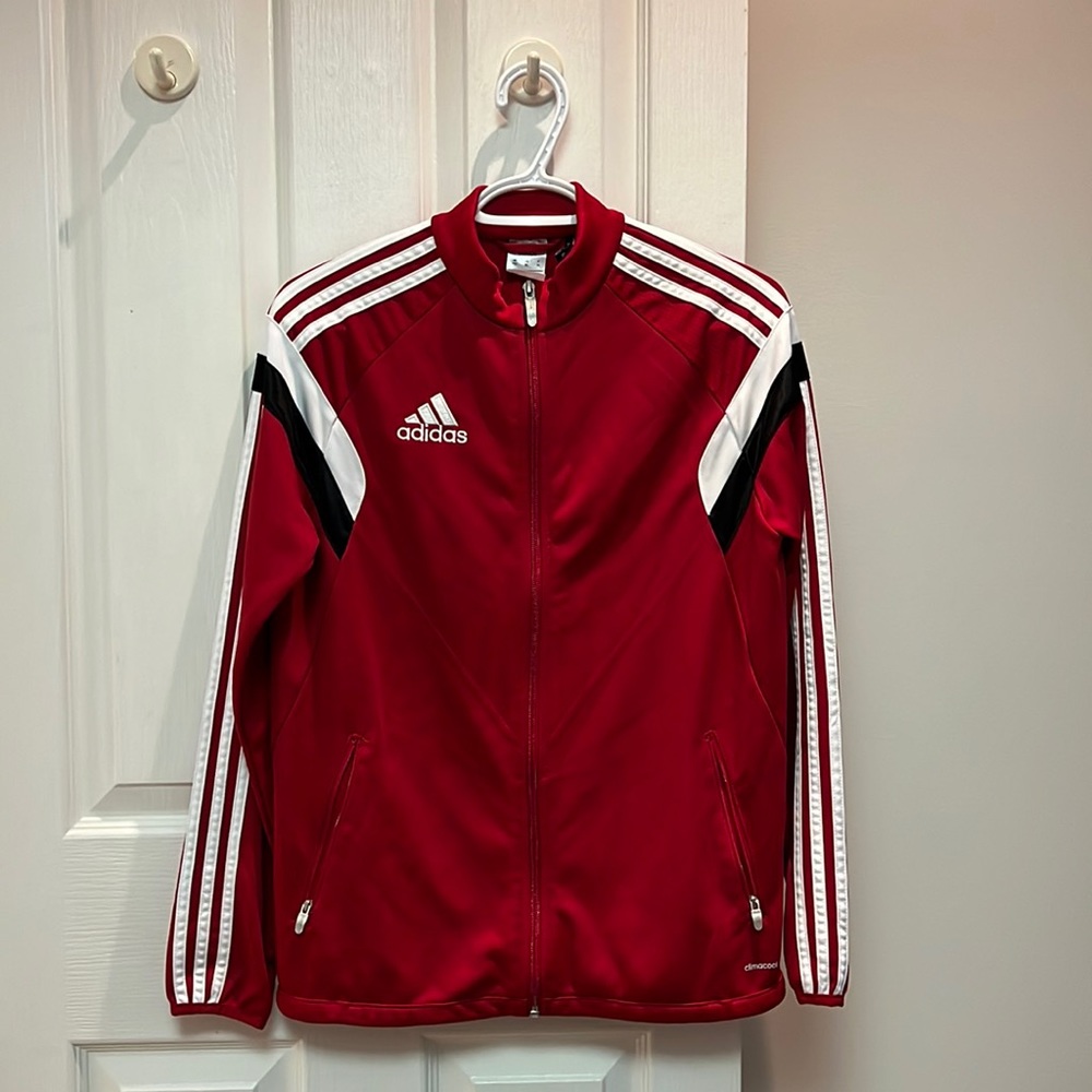 Adidas Red Zip-Up